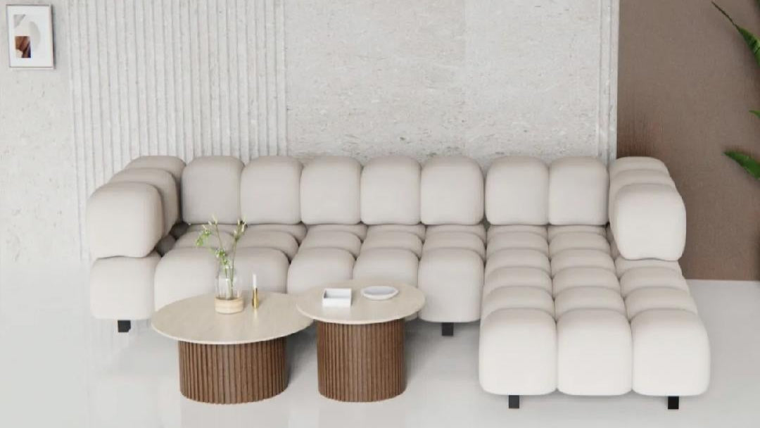 Table basse Gigogne Mina/Beige