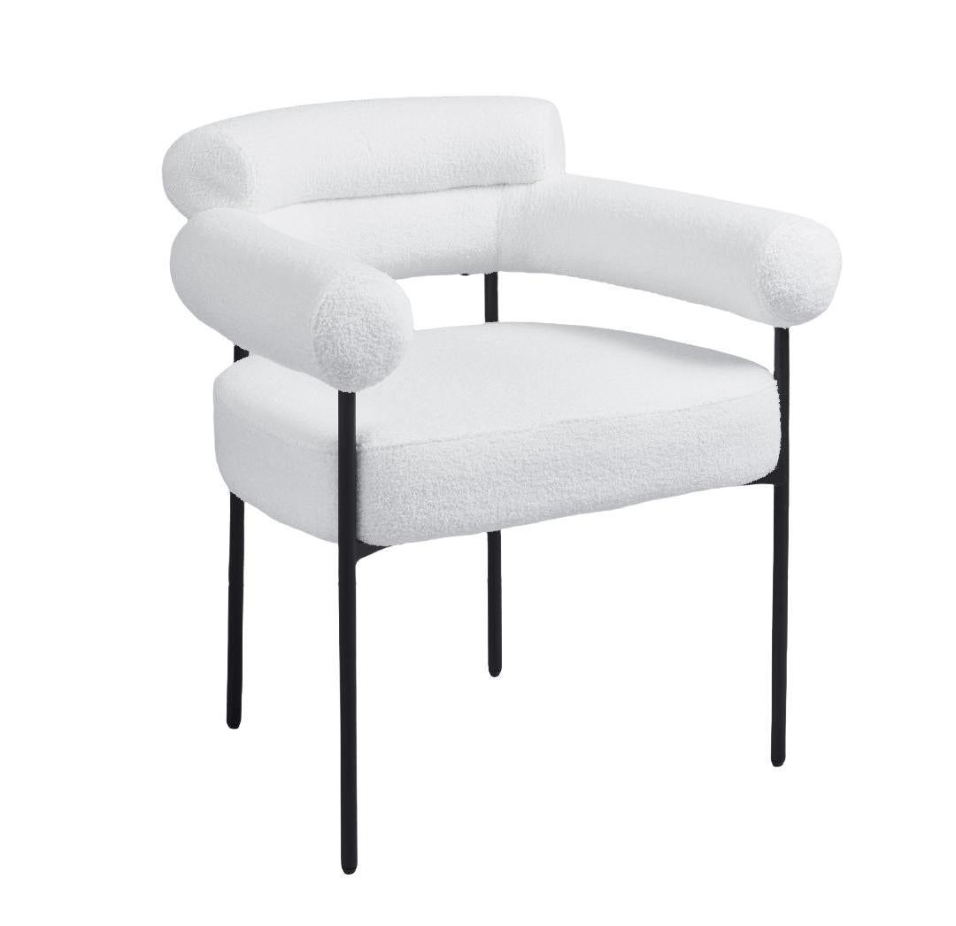 Chaise Bulle/Noir Lot de 2