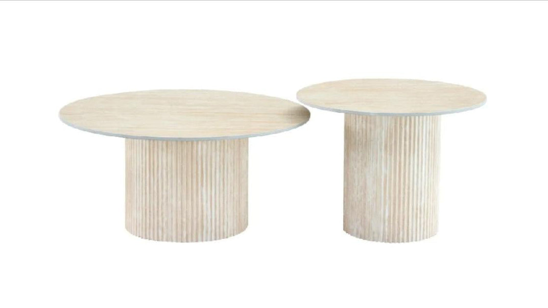 Table basse Gigogne Mina/Beige